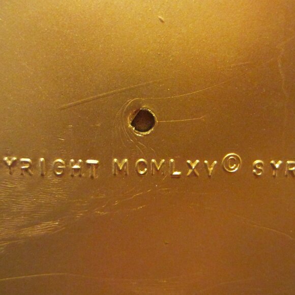 Golden Roosters Syroco USA Mid Century Composed Decor - Picture 6 of 12